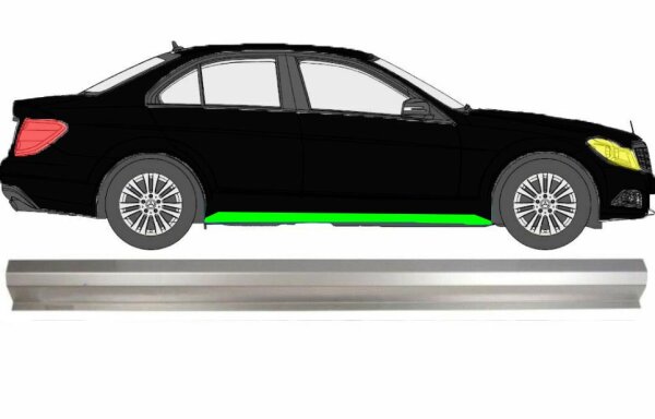 Schweller für Mercedes C - Klasse W204 2007 - 2014 rechts