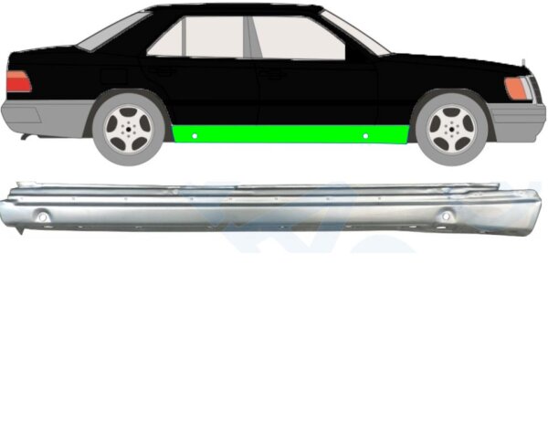 Vollschweller für Mercedes E – Klasse W124 1984 – 1996 rechts