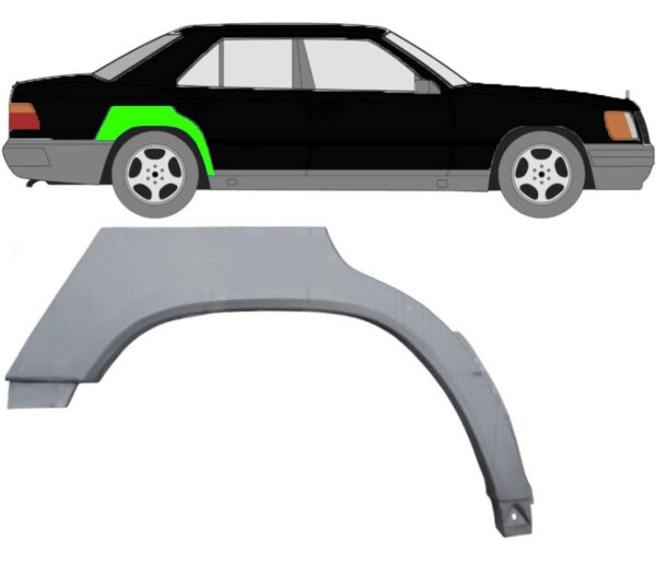 Radlauf für Mercedes E – Klasse W124 1984 – 1996 rechts