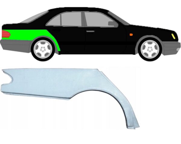 Kotflügel für Mercedes E – Klasse W210 1995 – 2003 hinten rechts