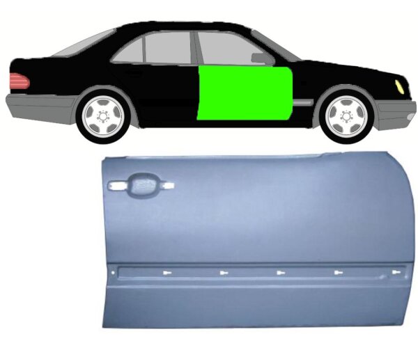 Türleiste für Mercedes E – Klasse W210 1995 – 2003 vorne rechts