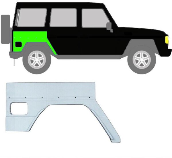 Kotflügel für Mercedes G – Klasse 5 Türer W460 W461 W463 1979 – 2021 hinten rechts