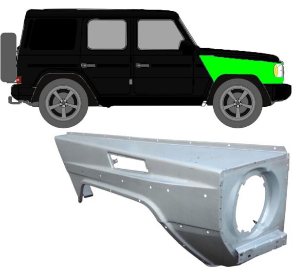 Kotflügel für Mercedes G – Klasse W463 1997 – 2021 vorne rechts