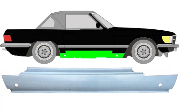 Vollschweller für Mercedes SL R107 1971 – 1989 rechts