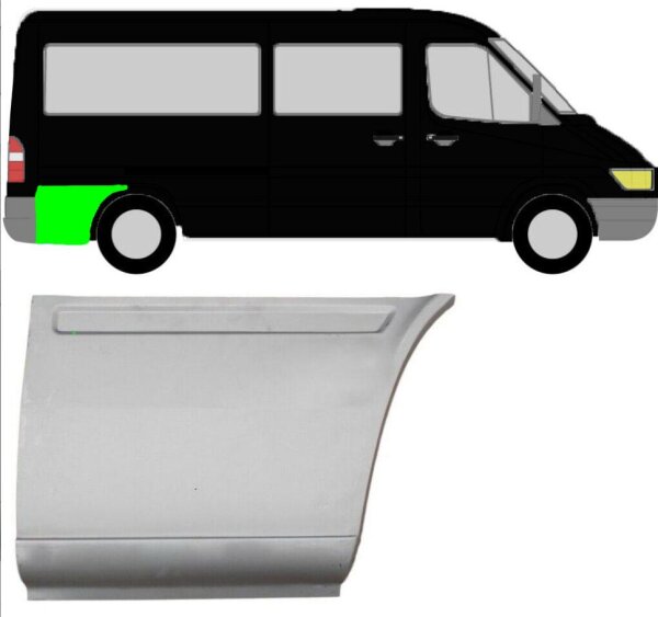 Kotflügel für Mercedes Sprinter 1995 – 2006 hinten rechts