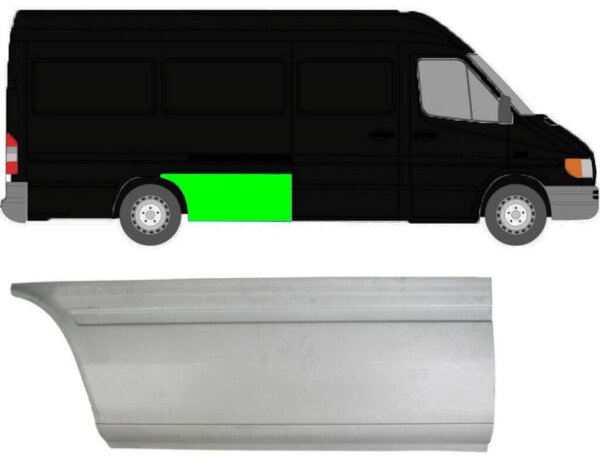 Kotflügel für Mercedes Sprinter langer Radstand 1995 – 2006 hinten rechts