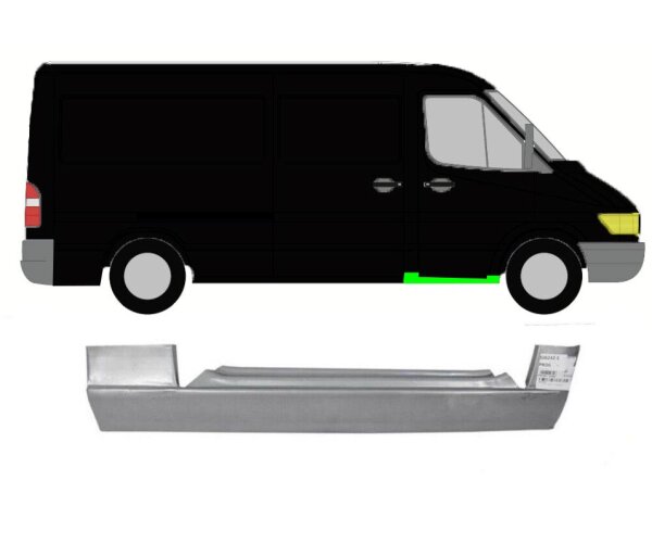 Schweller für Mercedes Sprinter 1995 – 2006 vorne rechts