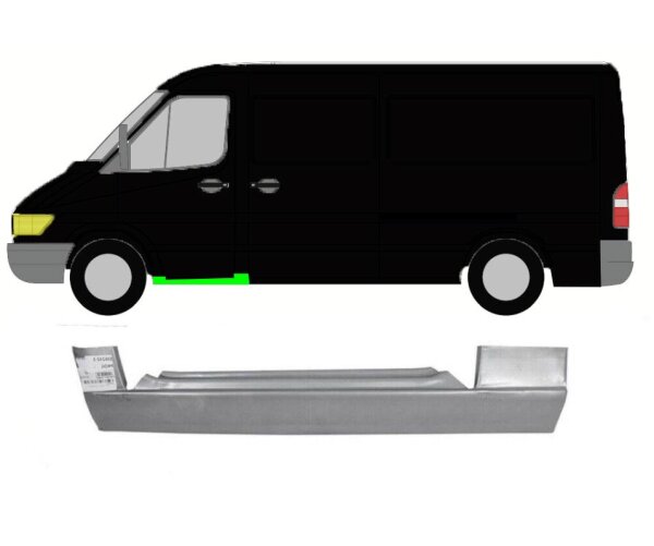 Schweller für Mercedes Sprinter 1995 – 2006 vorne links