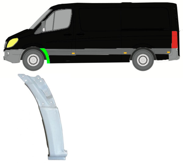 Kotflügel für Mercedes Sprinter 2006 – 2021 vorne links