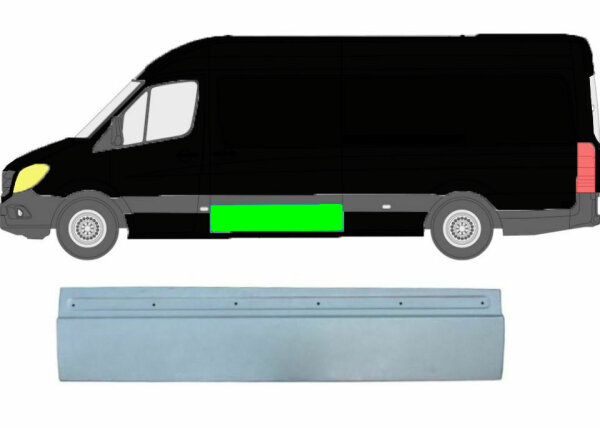 Schweller Schiebetür außen für Mercedes Sprinter 2006 – 2021 links