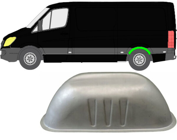 Radlauf innen für Mercedes Sprinter 2006 – 2021 hinten links