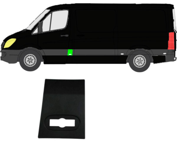 Seitenleiste für Mercedes Sprinter 2006 – 2021 vorne links