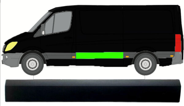 Seitenleiste für Mercedes Sprinter 2006 – 2021 links