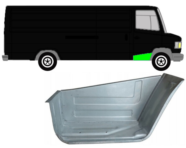 Türleiste innen für Mercedes T2 1986 – 1996 vorne rechts