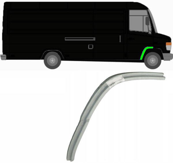 Radlauf für Mercedes Vario 1996 – 2013 vorne rechts