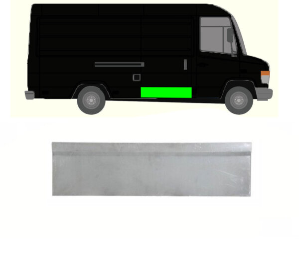 Seitenleiste außen für Mercedes Vario 1996 – 2013 rechts