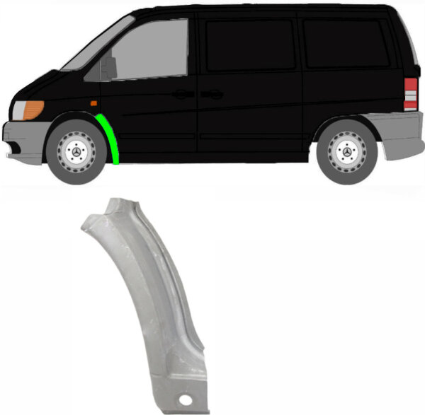 Radlauf für Mercedes Vito W638 1996 – 2003 vorne links