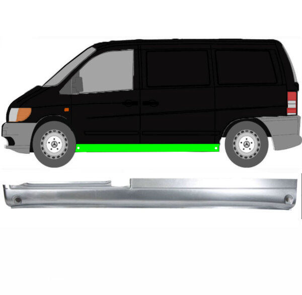 Vollschweller für Mercedes Vito W638 1996 – 2013 links