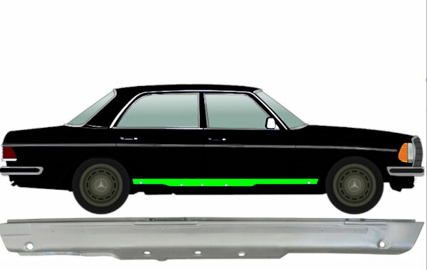 Vollschweller für Mercedes W123 1975 – 1985 rechts