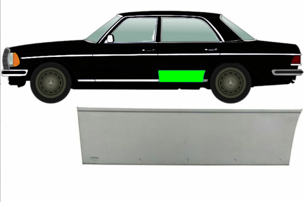 Türleiste für Mercedes W123 1975 – 1985 hinten links