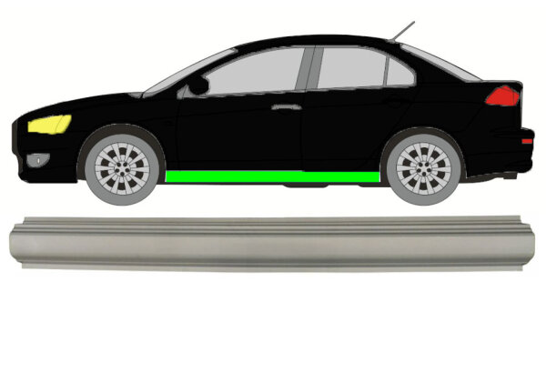 Schweller für Mitsubishi Lancer 2007 – 2021 links