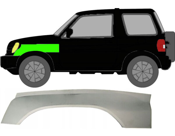 Kotflügel für Mitsubishi Pajero Pinin 1998 – 2006 vorne links