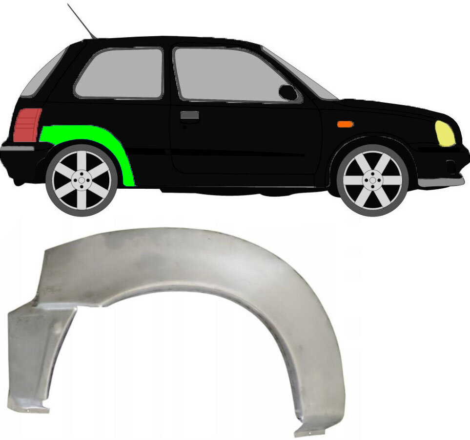 Radiator For Nissan Micra K11 Manual (1992-2003) - Core Size 380mm X 368mm, 2-Year Warranty