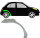 Radlauf für Nissan Micra K12 2002 – 2010 rechts