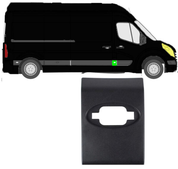 Seitenleiste für Nissan NV 400 2010 – 2021 vorne rechts