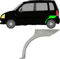 Radlauf für Opel Agila 2001 – 2008 links