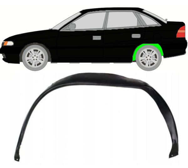 Radlauf innen für Opel Astra F 1991 – 2002 Limousine links