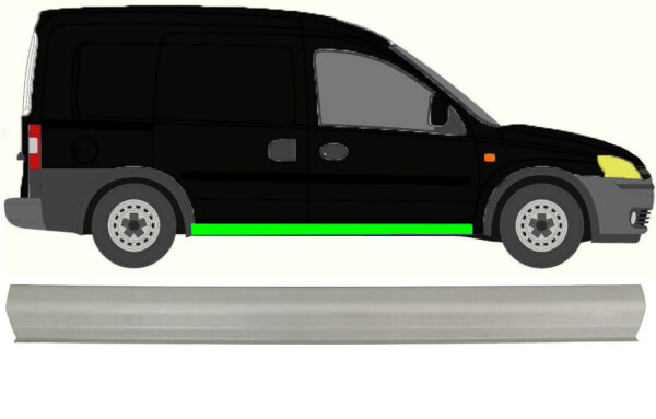 Schweller für Opel Combo 2000 – 2010 rechts