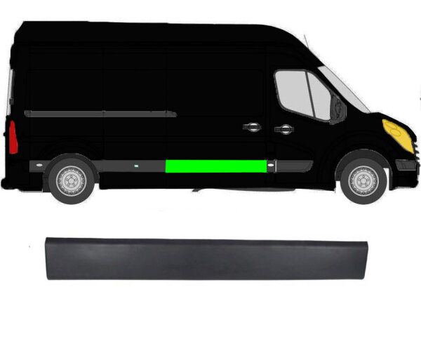 Seitenleiste Schiebetür für Opel Movano 2010 – 2021 rechts