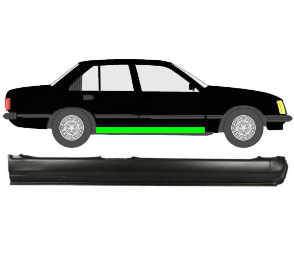 Vollschweller für Opel Rekord E 1977 – 1986 rechts