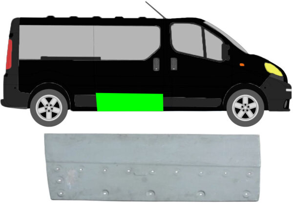 Schiebetür außen für Opel Vivaro 2001 – 2014 rechts