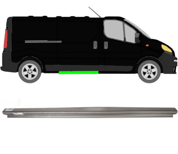 Schweller Schiebetür für Opel Vivaro 2001 – 2014 rechts