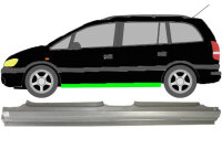 Vollschweller für Opel Zafira A 1999 – 2005 links