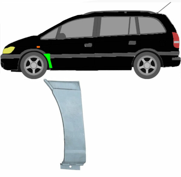 Kotflügel für Opel Zafira A 1999 – 2005 vorne links