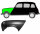 Kotflügel für Renault 4 1962 – 1993 vorne links