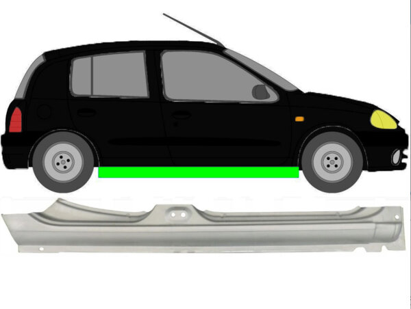 Schweller für Renault Clio II 1998 – 2012 5 Türer rechts