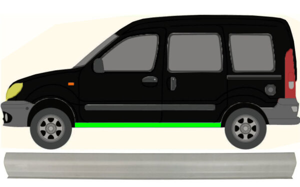 Schweller für Renault Kangoo 1997 – 2008 links