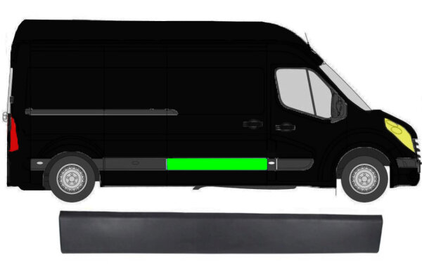 Schiebetür Seitenleiste für Renault Master 2010 – 2021 rechts