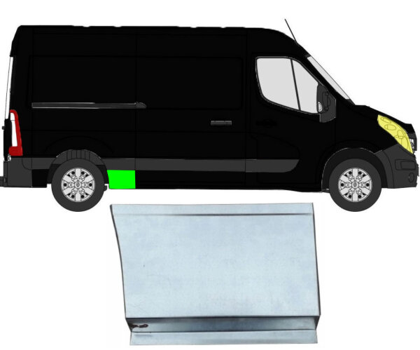 Kotflügel für Renault Master 2010 – 2021 hinten rechts