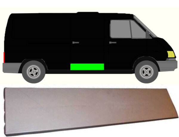 Seitenleiste Schiebetür für Renault Trafic 1980 – 2001 rechts