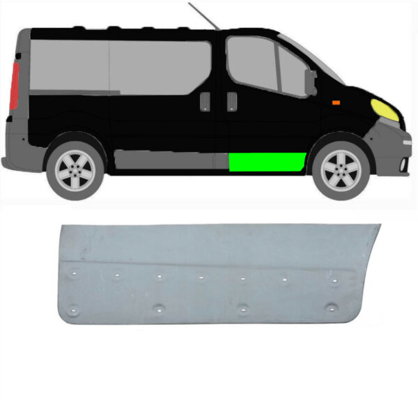 Türleiste für Renault Trafic 2001 – 2014 vorne rechts