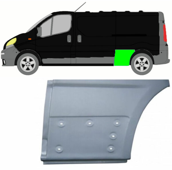 Kotflügel für Renault Trafic langer Radstand 2001 – 2014 hinten links