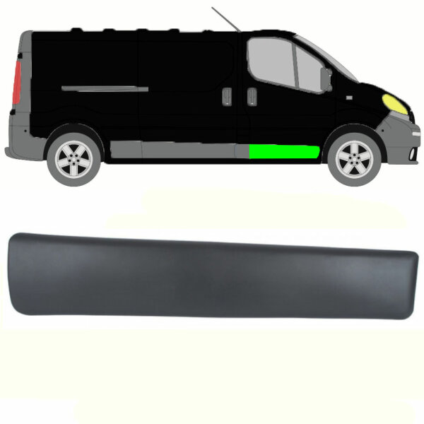 Türleiste für Renault Trafic 2001 – 2014 vorne rechts