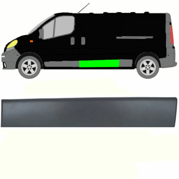 Seitenleiste Schiebetür für Renault Trafic 2001 – 2014 links