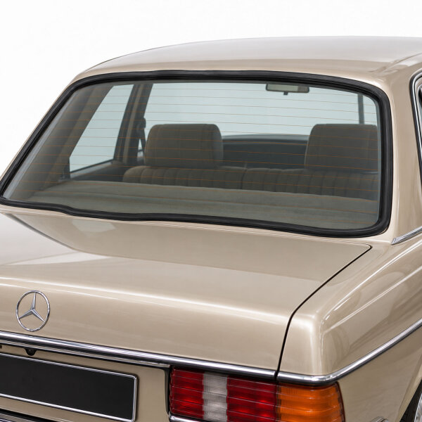 Heckscheibe Dichtung Fenster Wetterdichtung Gummi für Mercedes W123 Limousine
