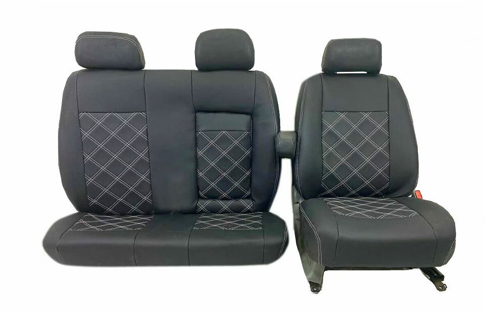 Maß Sitzbezüge für VW Crafter Mercedes Sprinter 1+2 Sitzer 910